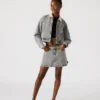 Abaco Denim Skirt Light Grey Abaco Denim Skirt Light Grey