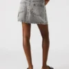 Abaco Denim Skirt Light Grey Abaco Denim Skirt Light Grey