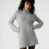 Abbie Sweater Dress Grey Abbie Sweater Dress Grey