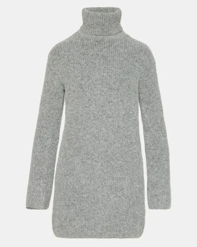 Abbie Sweater Dress Grey Abbie Sweater Dress Grey