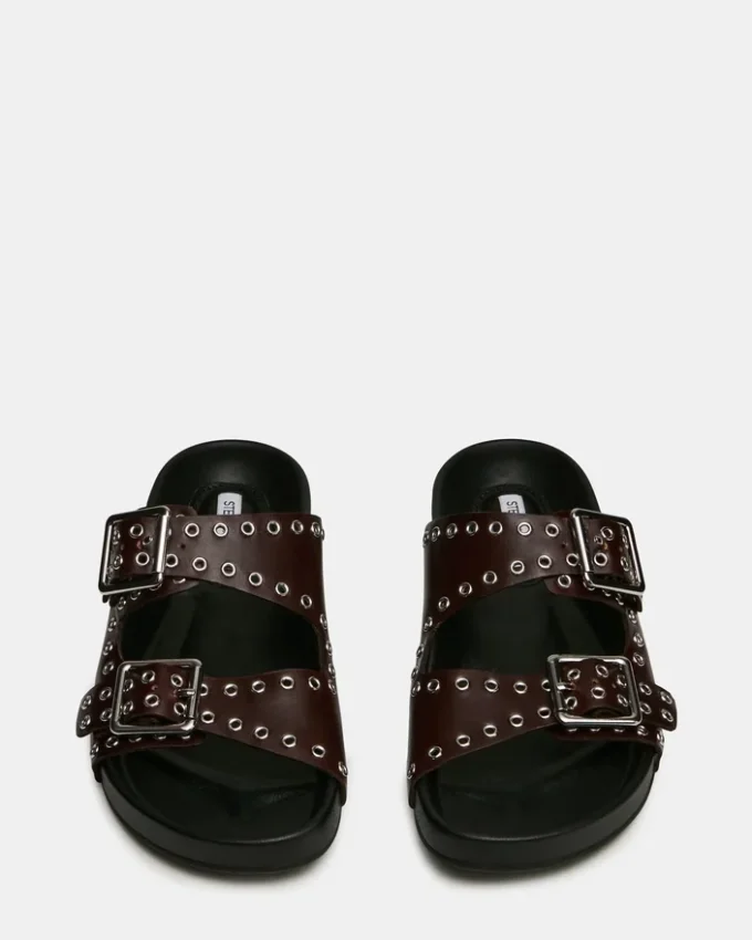 Abott Burgundy Leather