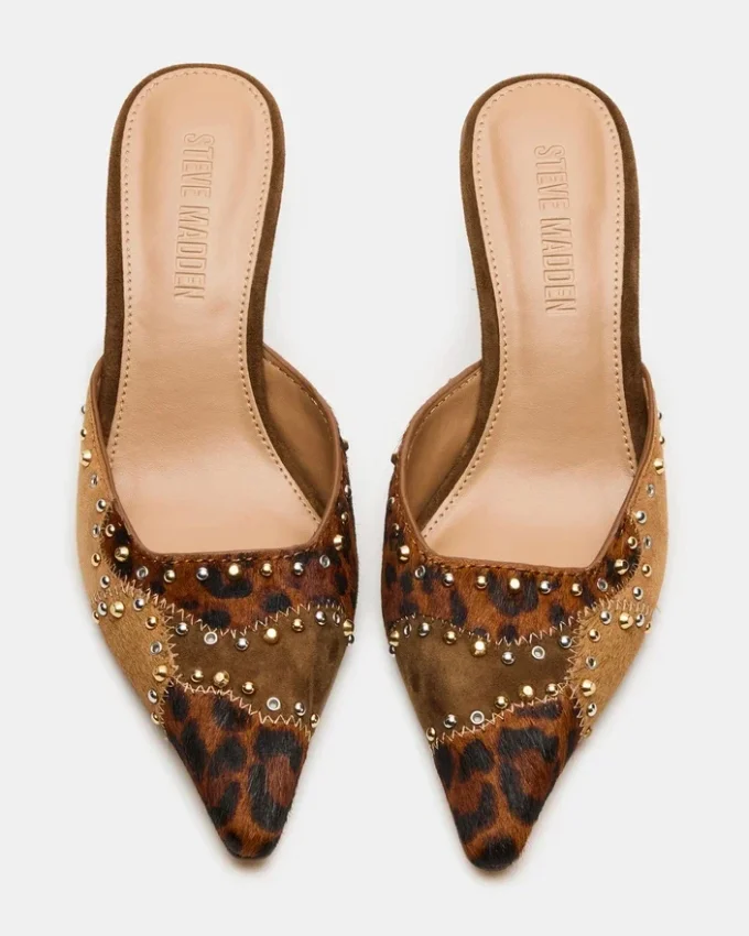 Alexi Leopard Multi Studs