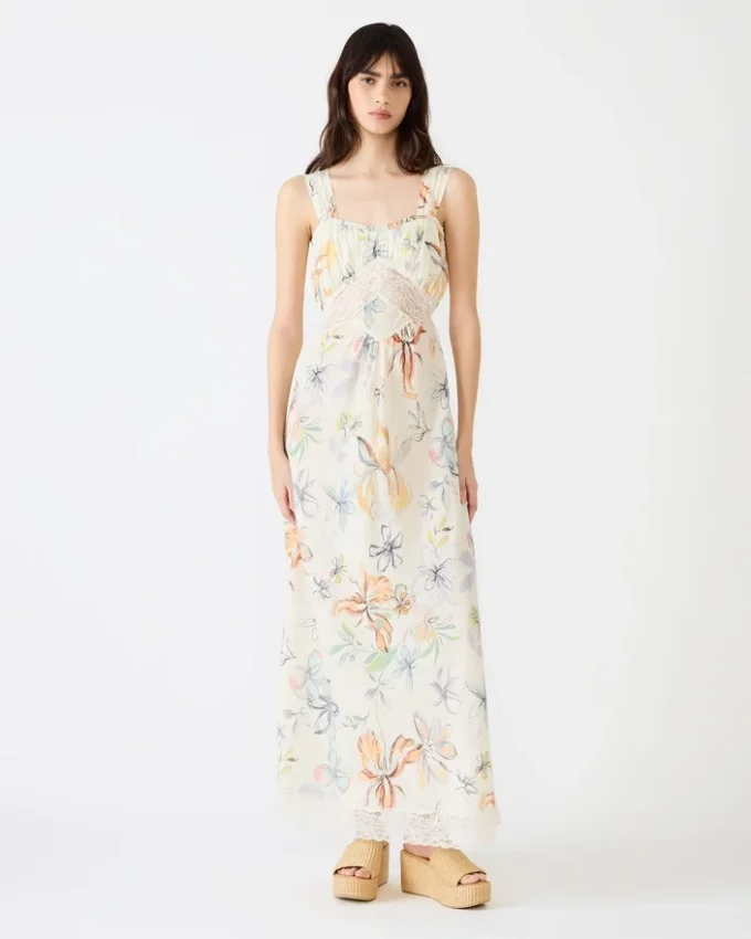 Alexus Dress Vintage Ivory Alexus Dress Vintage Ivory