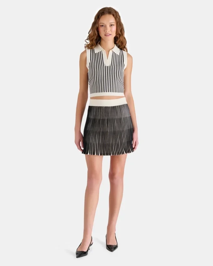 Amery Skirt Black/White Amery Skirt Black/White