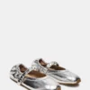 Anaya Silver Leather Studs Anaya Silver Leather Studs