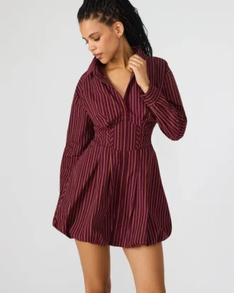 Arielle Dress Wine