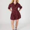 Arielle Dress Wine Arielle Dress Wine