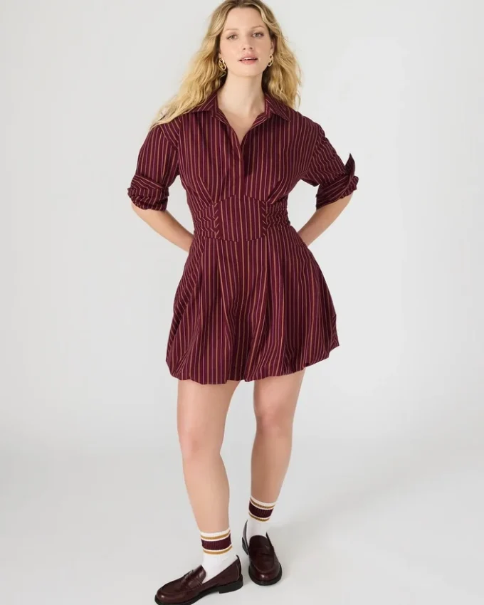 Arielle Dress Wine Arielle Dress Wine