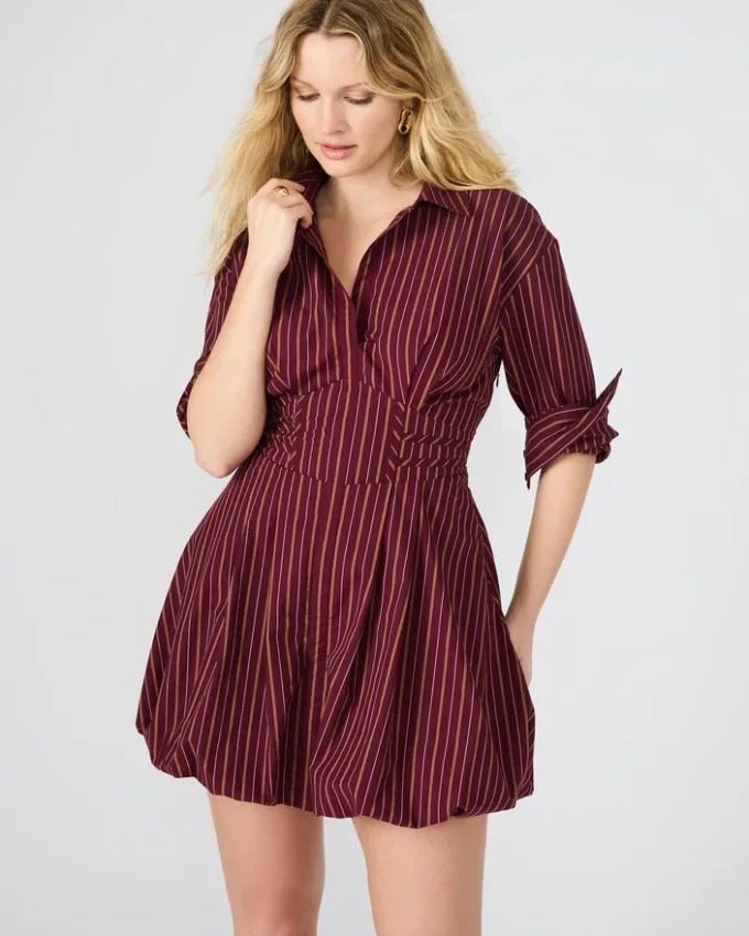 Arielle Dress Wine Arielle Dress Wine