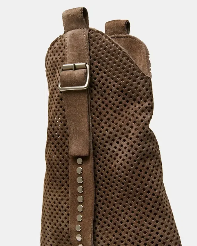 Aubrielle Taupe Suede