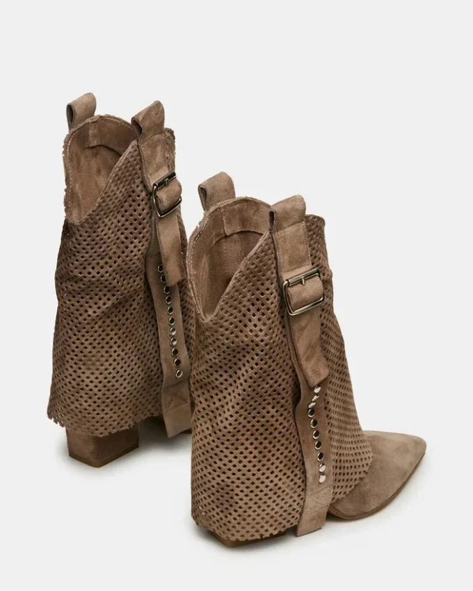 Aubrielle Taupe Suede