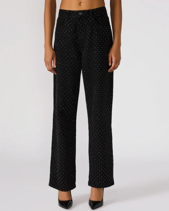 Avaline Crystal Jean Black Avaline Crystal Jean Black