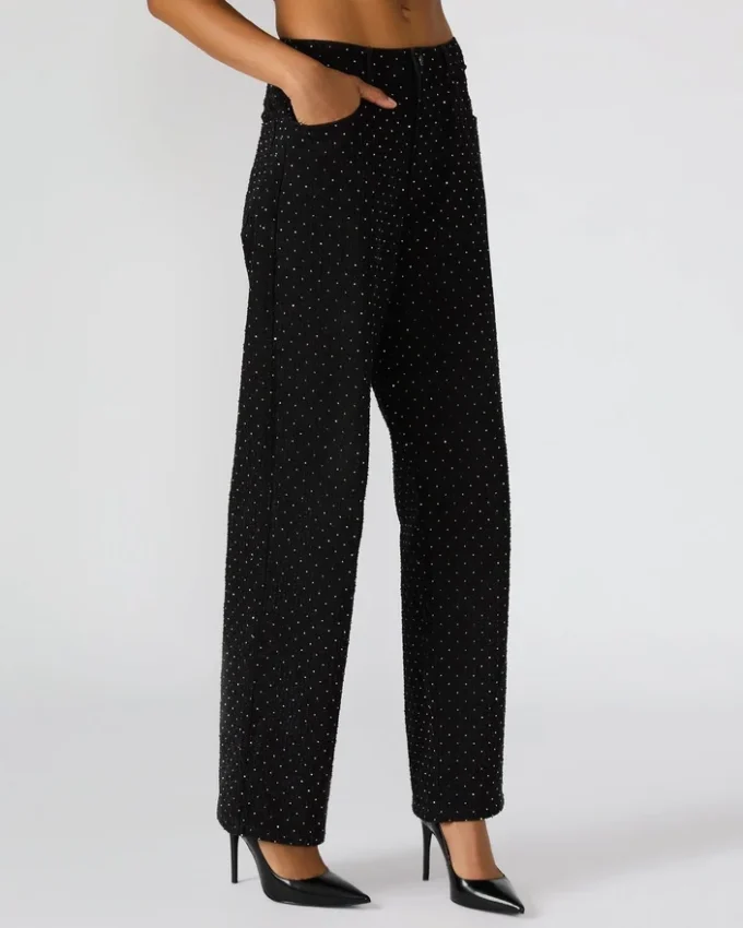 Avaline Crystal Jean Black Avaline Crystal Jean Black