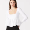 Avielle Top White Avielle Top White