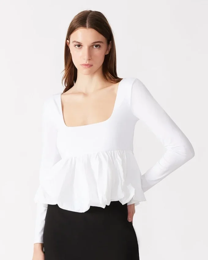 Avielle Top White Avielle Top White