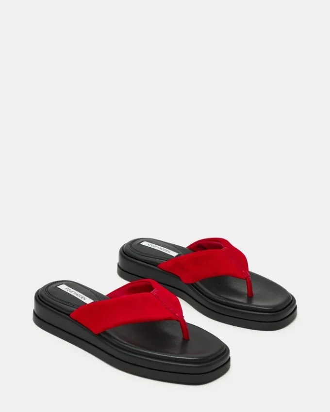 Bella Red Suede Bella Red Suede