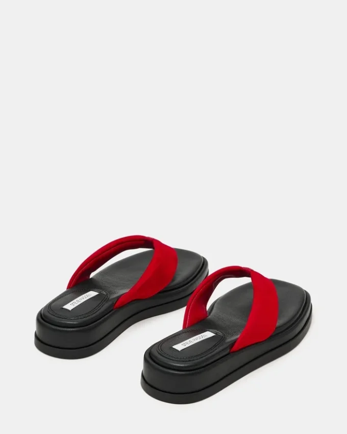 Bella Red Suede Bella Red Suede