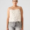 Blakelyn Feather Top Ivory Blakelyn Feather Top Ivory