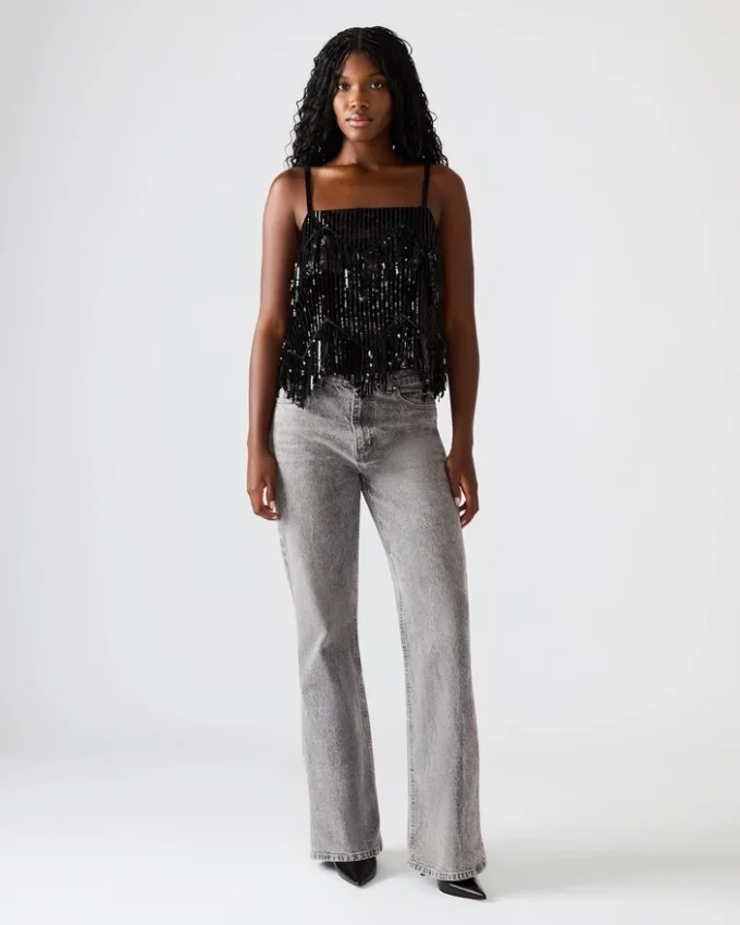 Blakelyn Sequin Top Black Blakelyn Sequin Top Black
