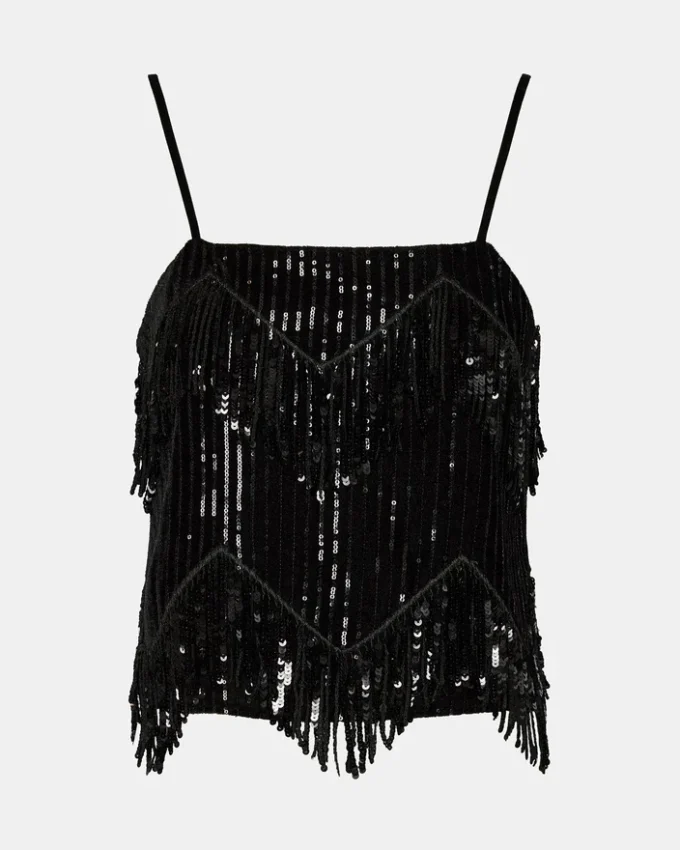 Blakelyn Sequin Top Black Blakelyn Sequin Top Black