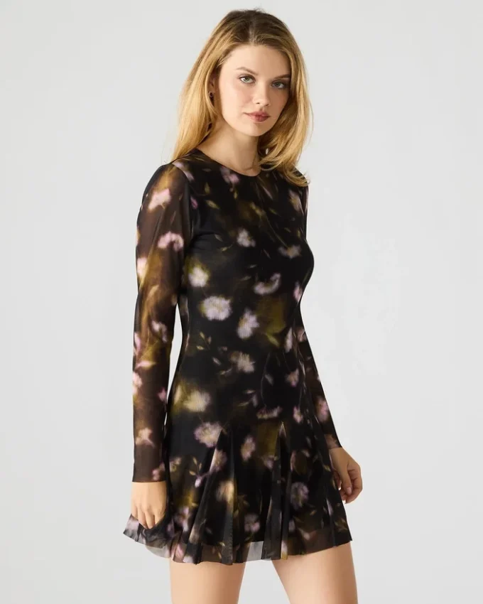 Bliss Dress Black Ditsy Floral Bliss Dress Black Ditsy Floral