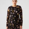 Bliss Dress Black Ditsy Floral Bliss Dress Black Ditsy Floral