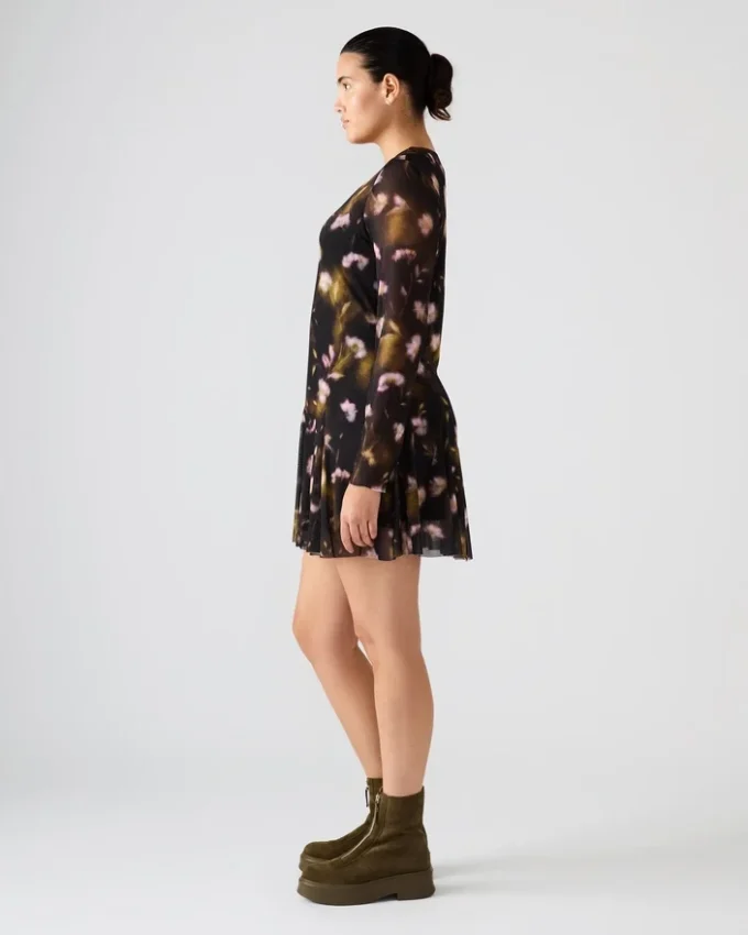 Bliss Dress Black Ditsy Floral Bliss Dress Black Ditsy Floral