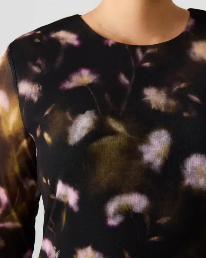 Bliss Dress Black Ditsy Floral Bliss Dress Black Ditsy Floral