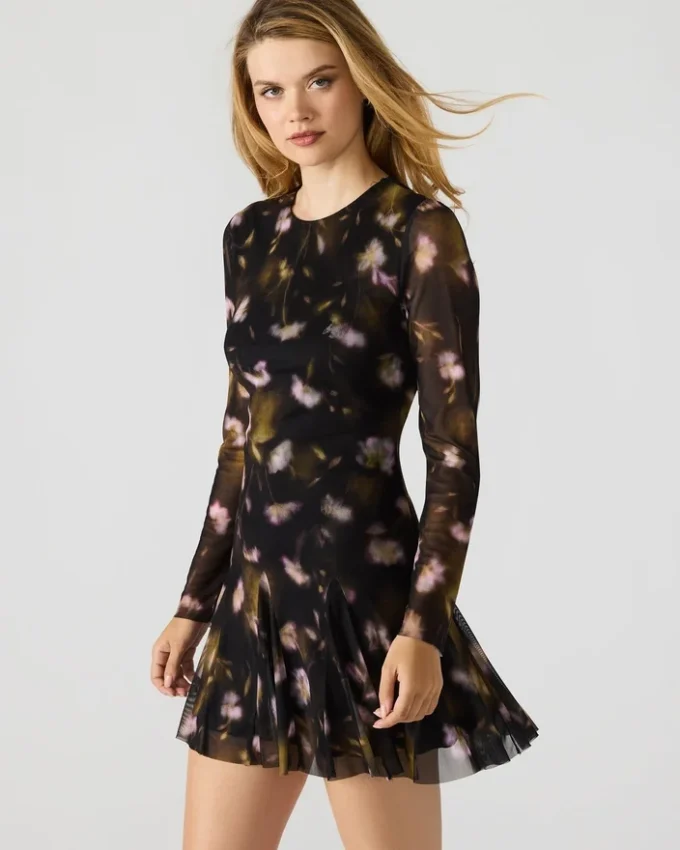 Bliss Dress Black Ditsy Floral Bliss Dress Black Ditsy Floral