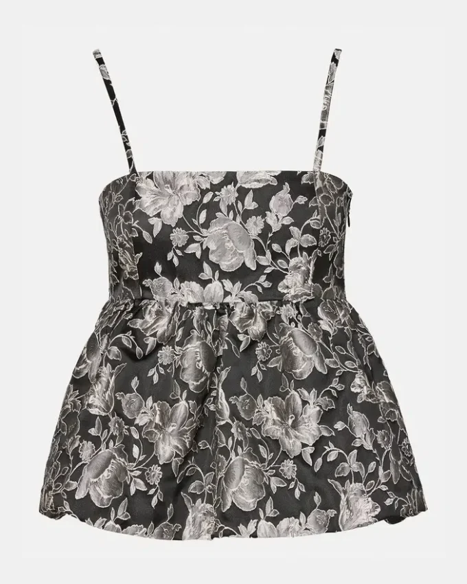 Bodi Top Black Multi Bodi Top Black Multi