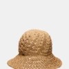 Boho Straw Bucket Tan Boho Straw Bucket Tan