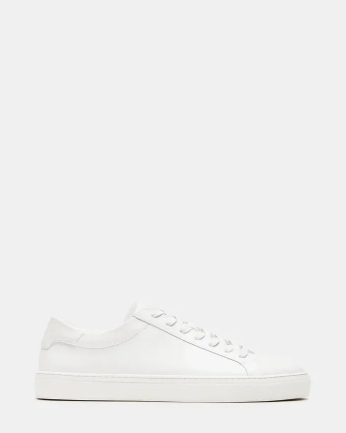 Bondd White Leather