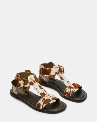 Brazinn Brown Cow Print