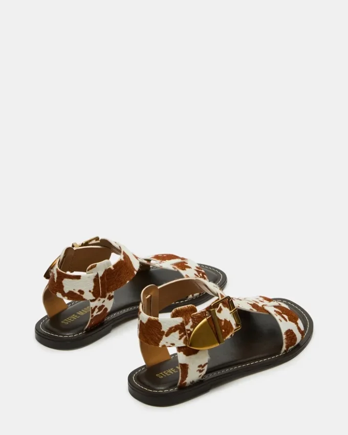 Brazinn Brown Cow Print