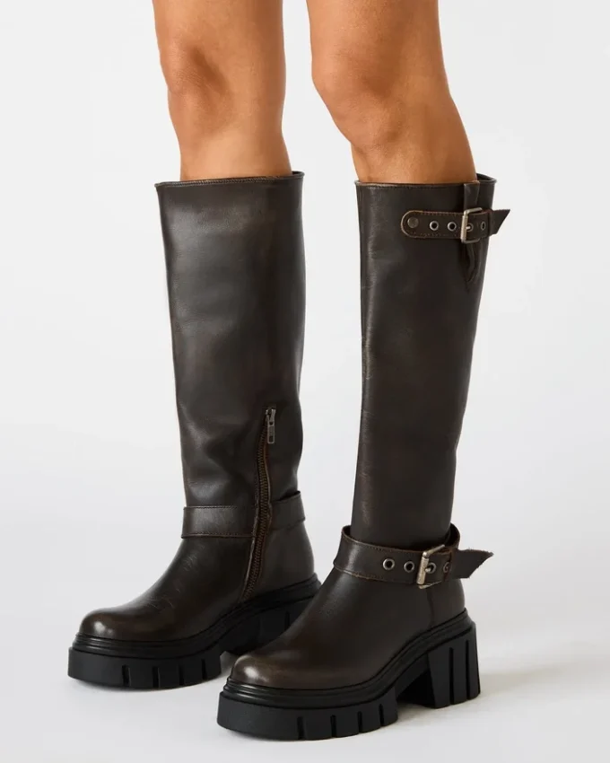 Brigade Brown Distressed