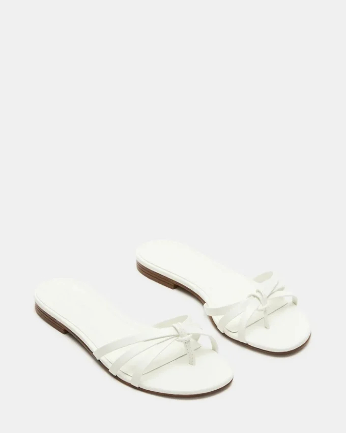 Calissi White Leather