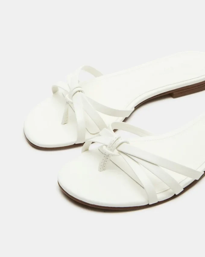 Calissi White Leather
