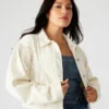 Canyon Denim Jacket Cream Canyon Denim Jacket Cream