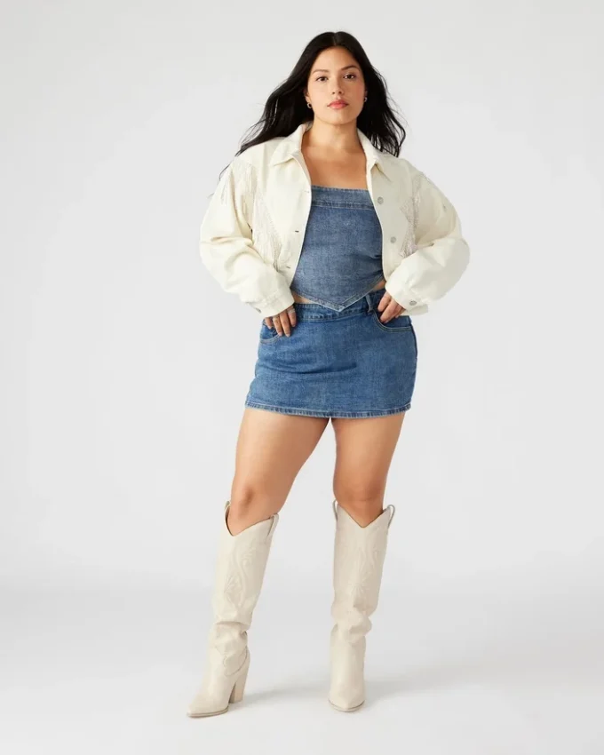 Canyon Denim Jacket Cream Canyon Denim Jacket Cream