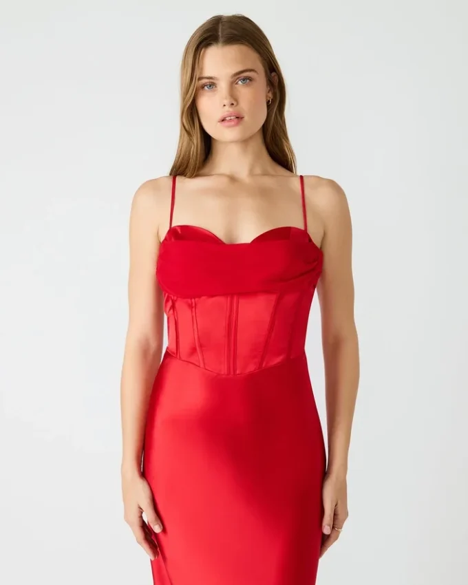 Carmela Dress Red Carmela Dress Red