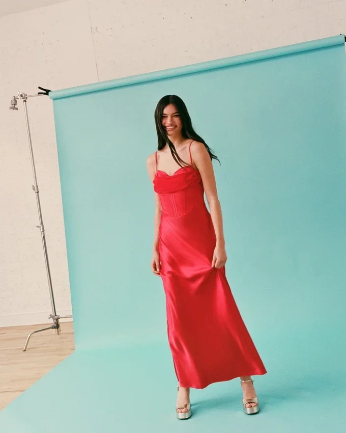 Carmela Dress Red Carmela Dress Red