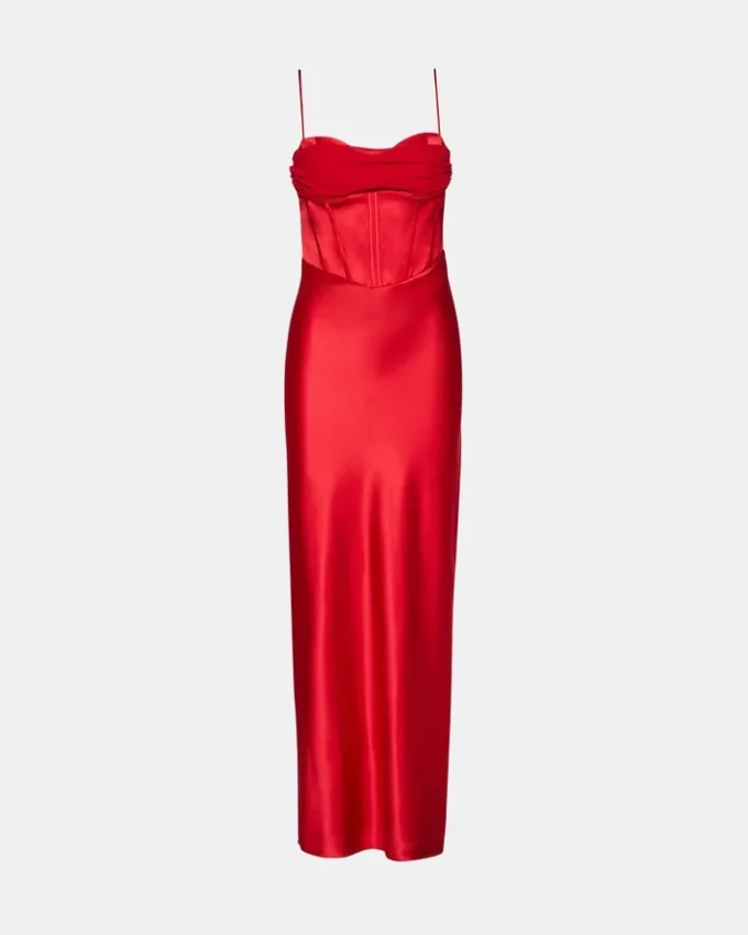 Carmela Dress Red Carmela Dress Red