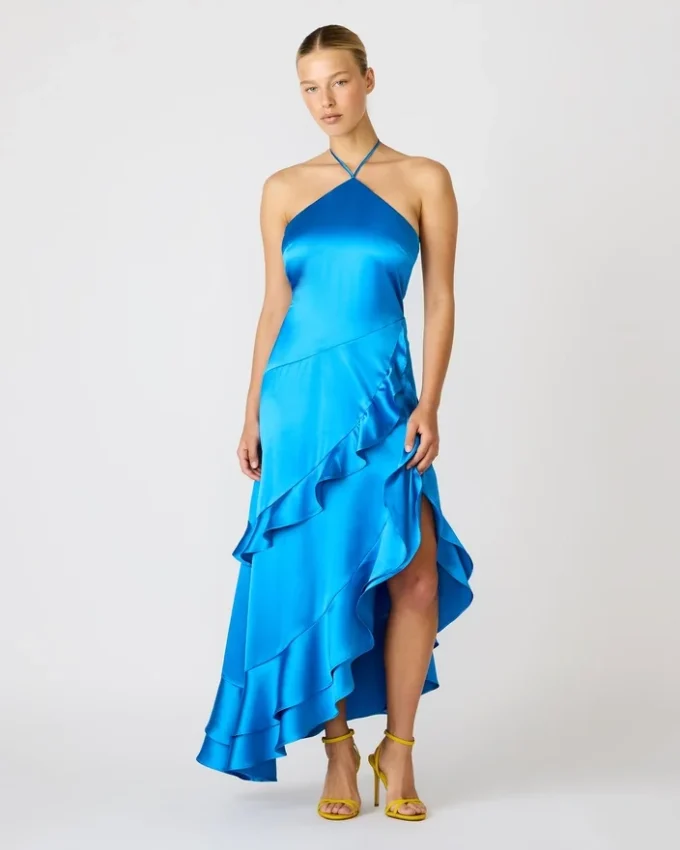 Caspia Dress Blue Caspia Dress Blue