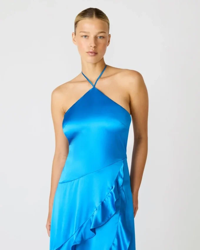 Caspia Dress Blue Caspia Dress Blue