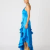 Caspia Dress Blue Caspia Dress Blue