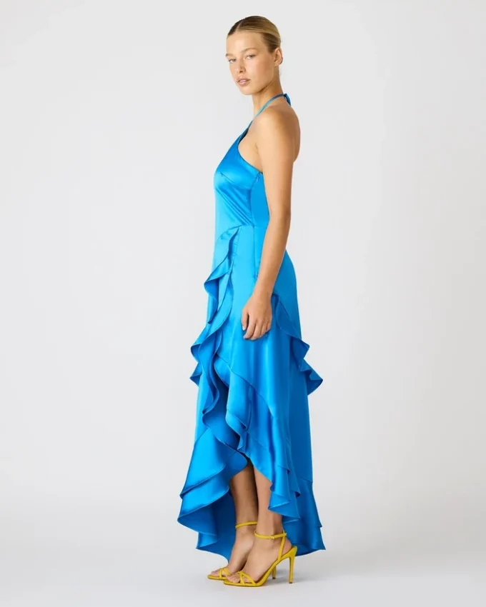 Caspia Dress Blue Caspia Dress Blue