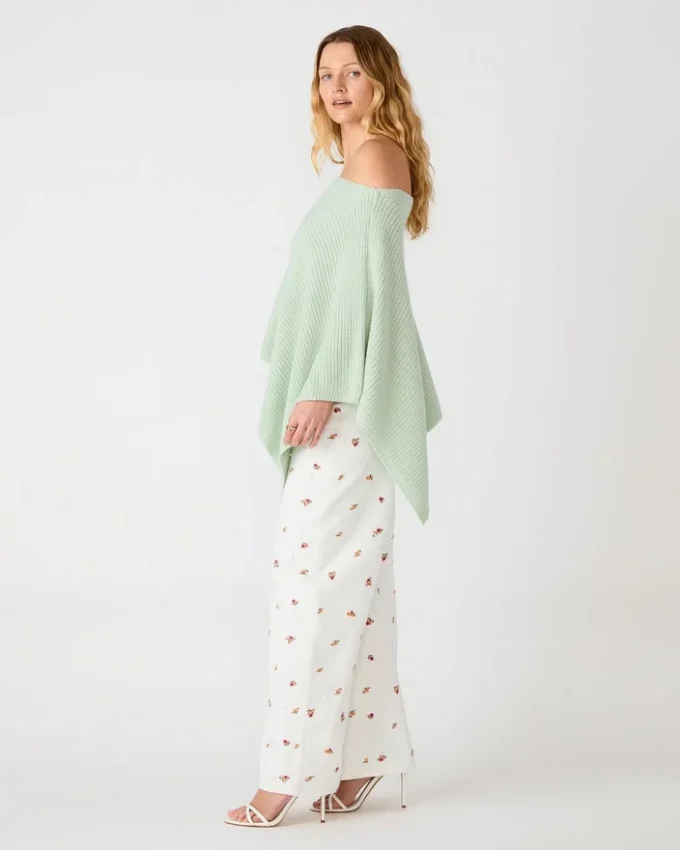 Channing Poncho Bay Green