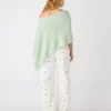 Channing Poncho Bay Green