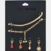 Cherry Charm Anklet Set