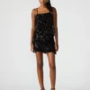 Cindi Sequin Skirt Black Cindi Sequin Skirt Black